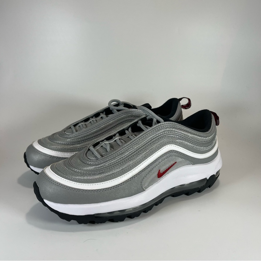 NIKE AIR MAX 97 G ‘Silver Bullet’ Golf [CI7538-001] SISE MENS 6.5 / WOME…